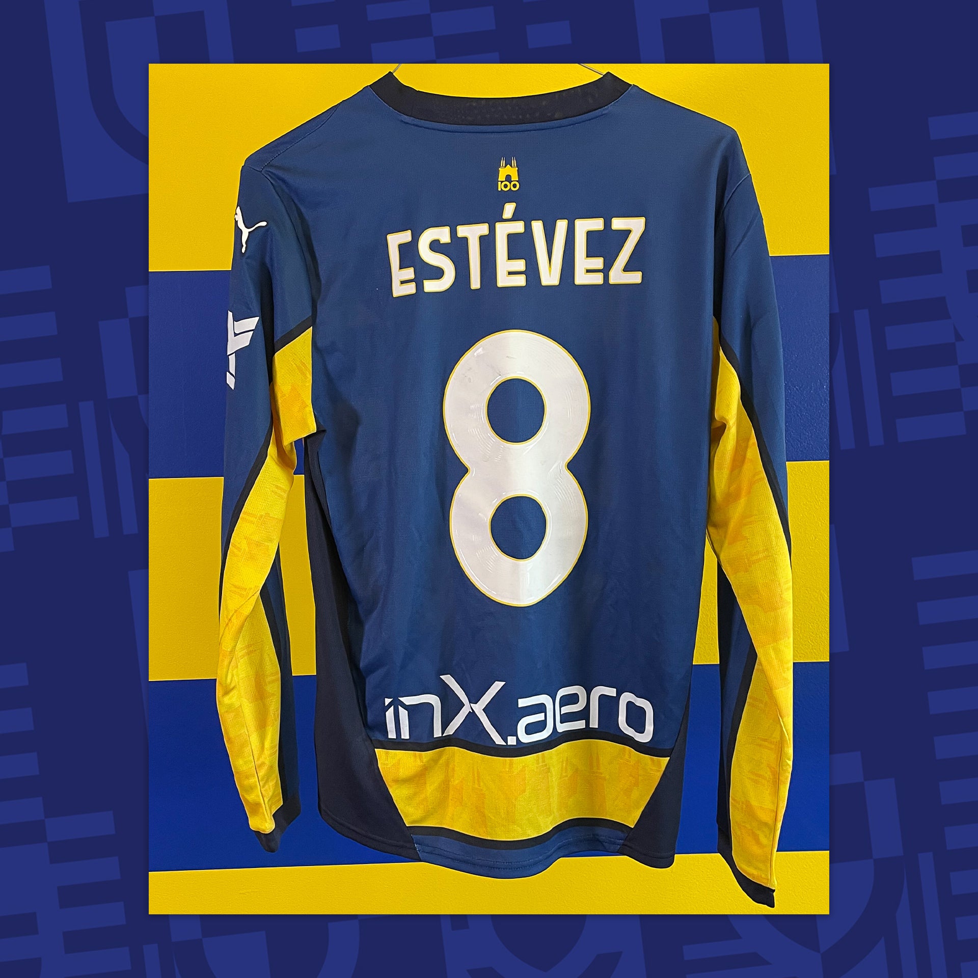 Match Worn by Estévez 8 Monza - Parma 15/03/2025