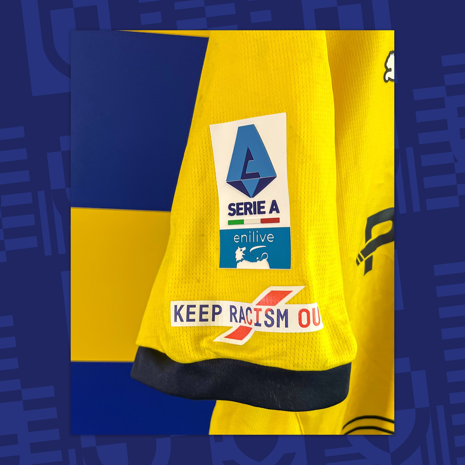 Match Worn by Valeri 14 Hellas Verona - Parma 31/03/2025