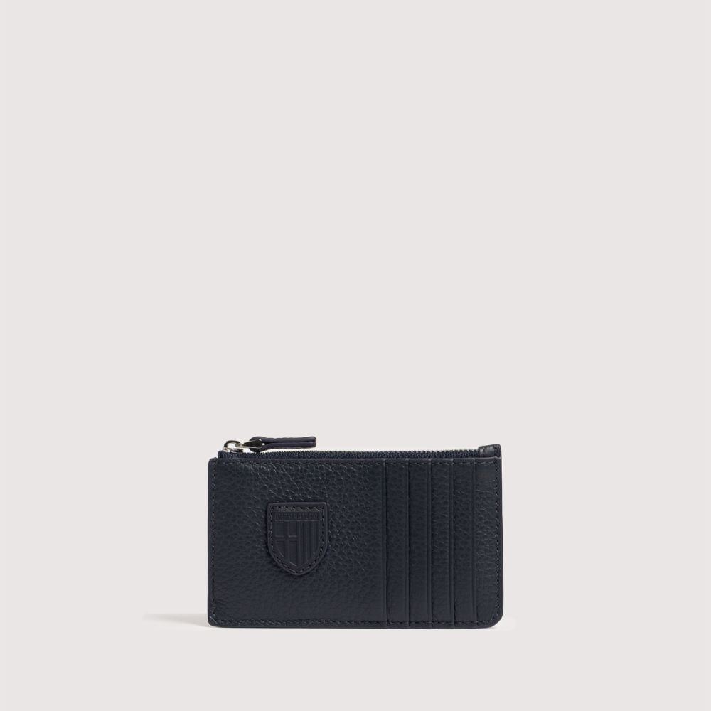 Porta carte Coccinelle x Parma Calcio in pelle blu notte