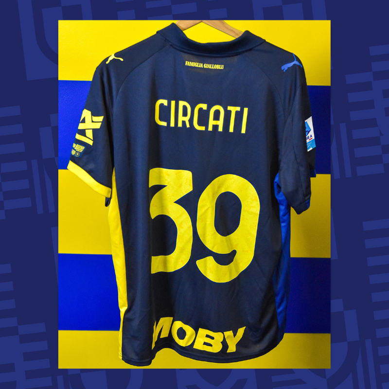 Match Worn by Circati 39 Parma - Napoli 12/04/2026