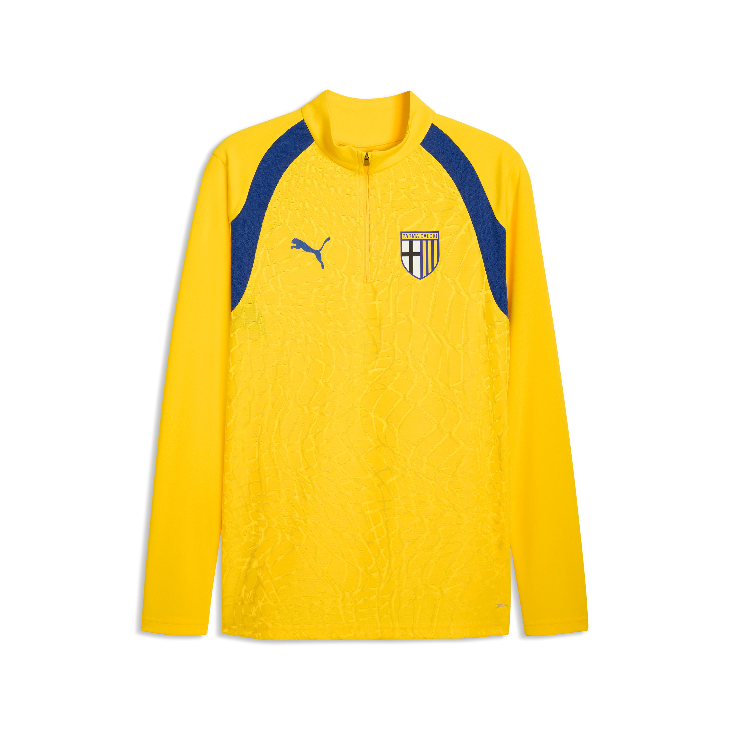 Felpa 1/4 Zip Training Faster Yellow-Clyde Royal - Parma Calcio