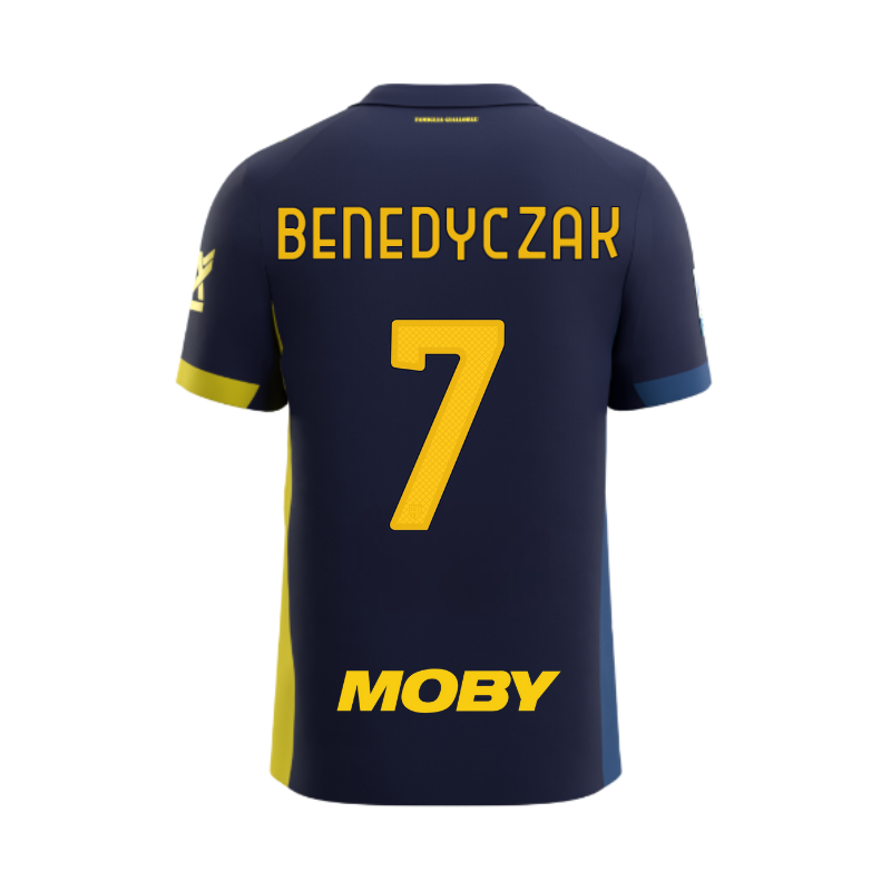 Maglia Junior Gara Parma Calcio Fourth 25/26 Benedyczak 7