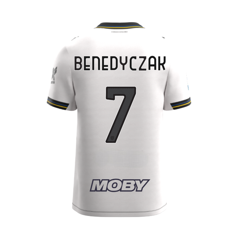 Maglia Junior Gara Parma Calcio Home 25/26 Benedyczak 7