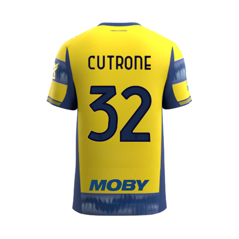Maglia Junior Gara Parma Calcio Away 25/26 Cutrone 32