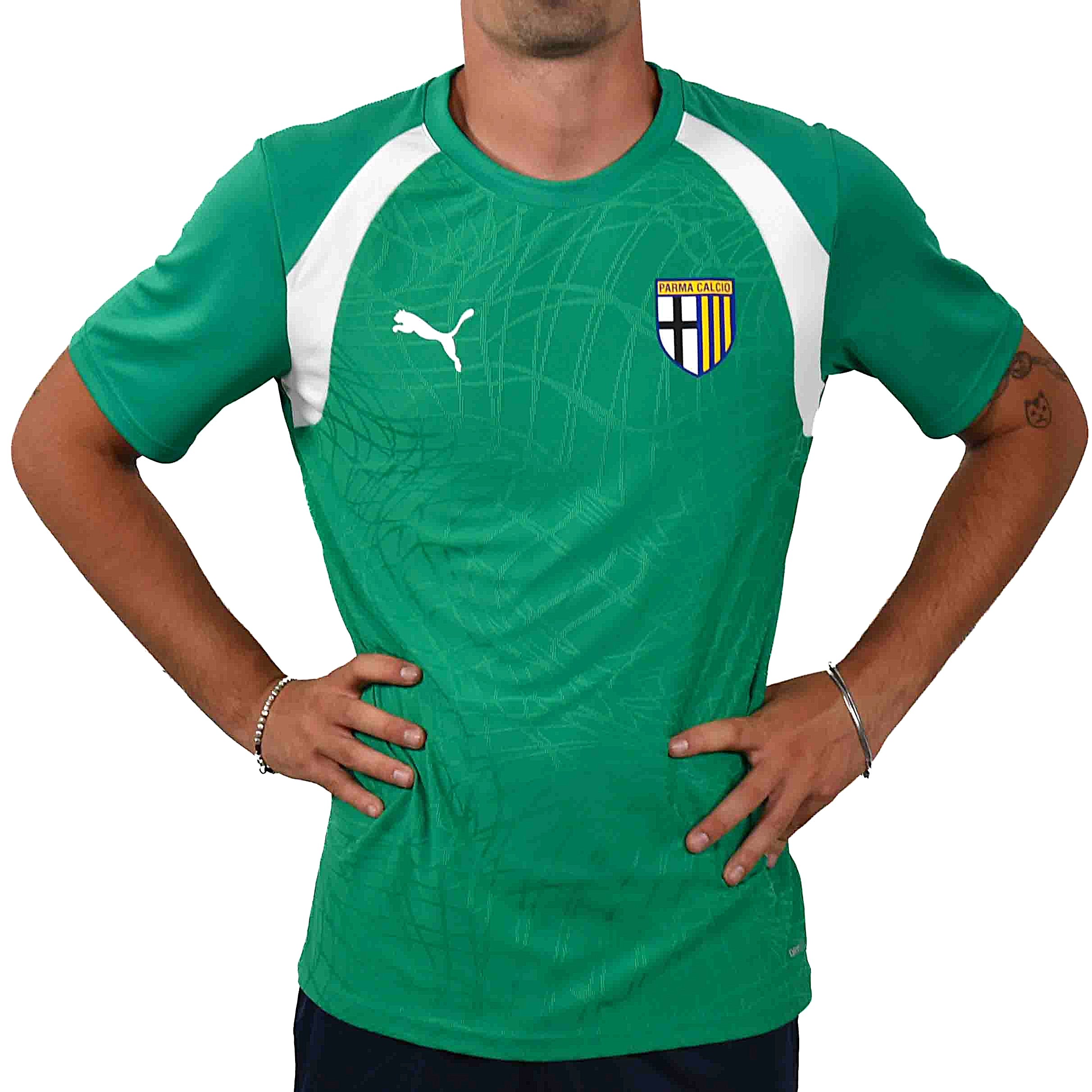 Maglia Training Sport Green - White - Parma Calcio