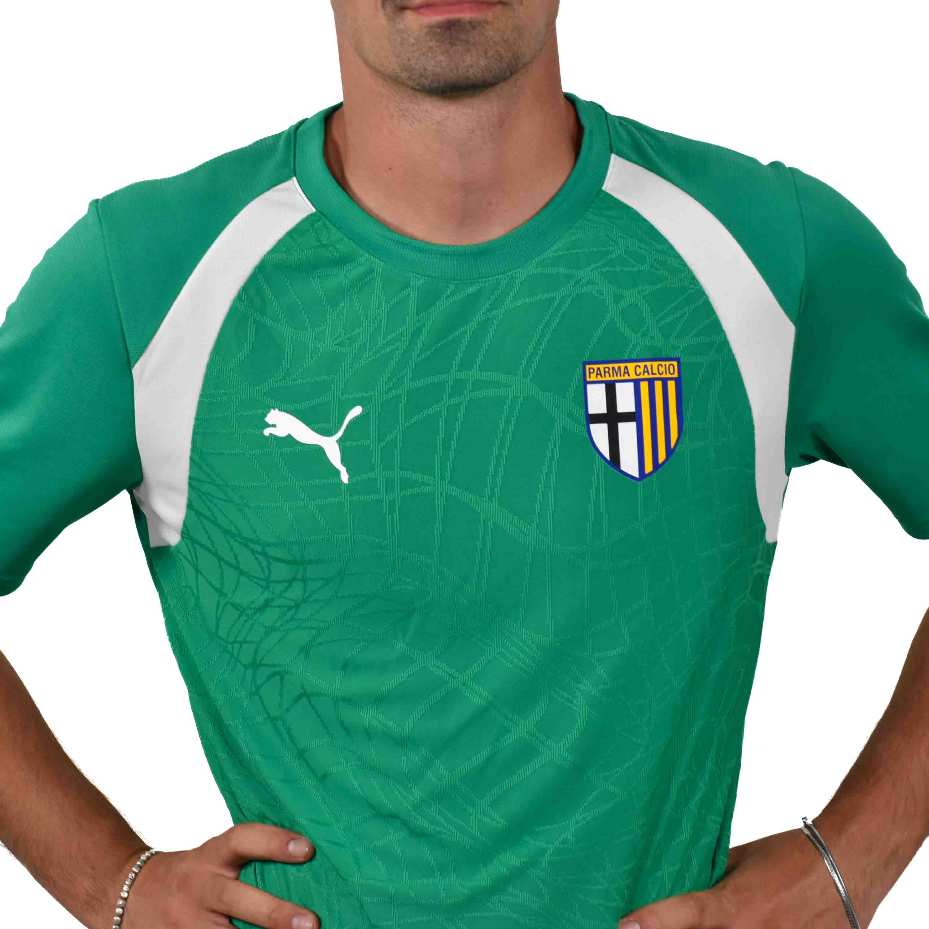 Maglia Training Sport Green - White - Parma Calcio