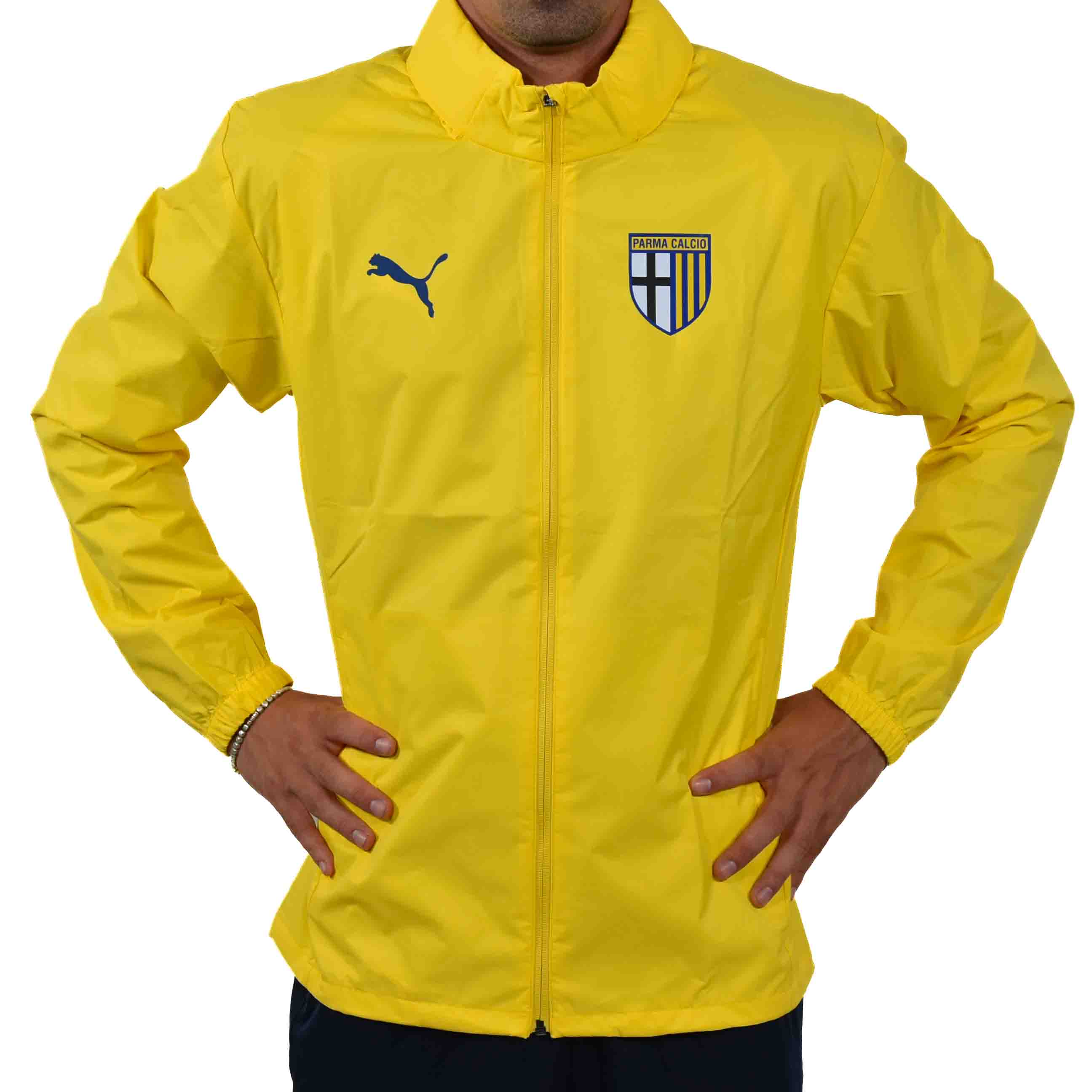 Faster Yellow-Clyde Royal Rainproof Training Jacket - Parma Calcio