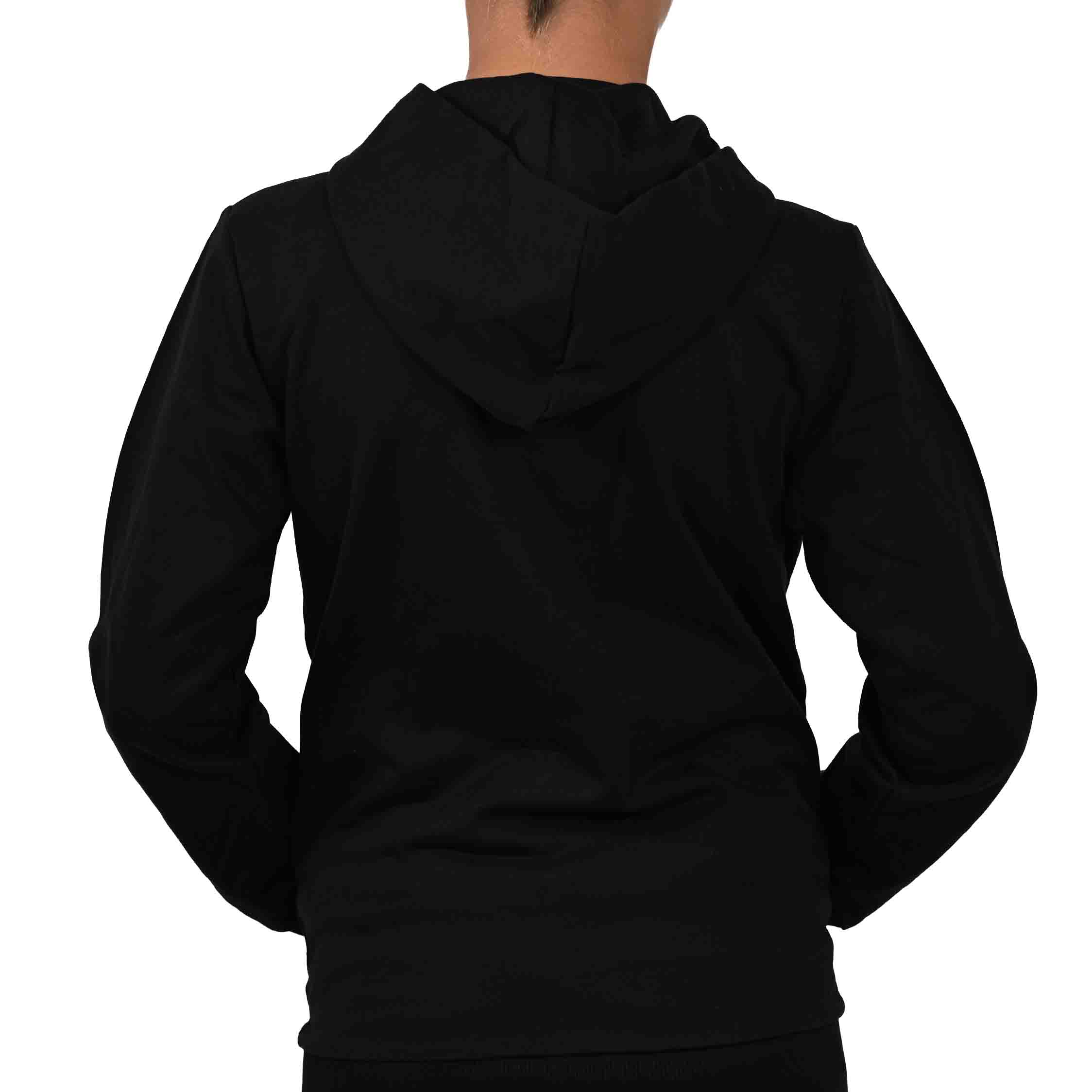 Felpa Junior Hooded Casuals Zip Nera - Parma Calcio
