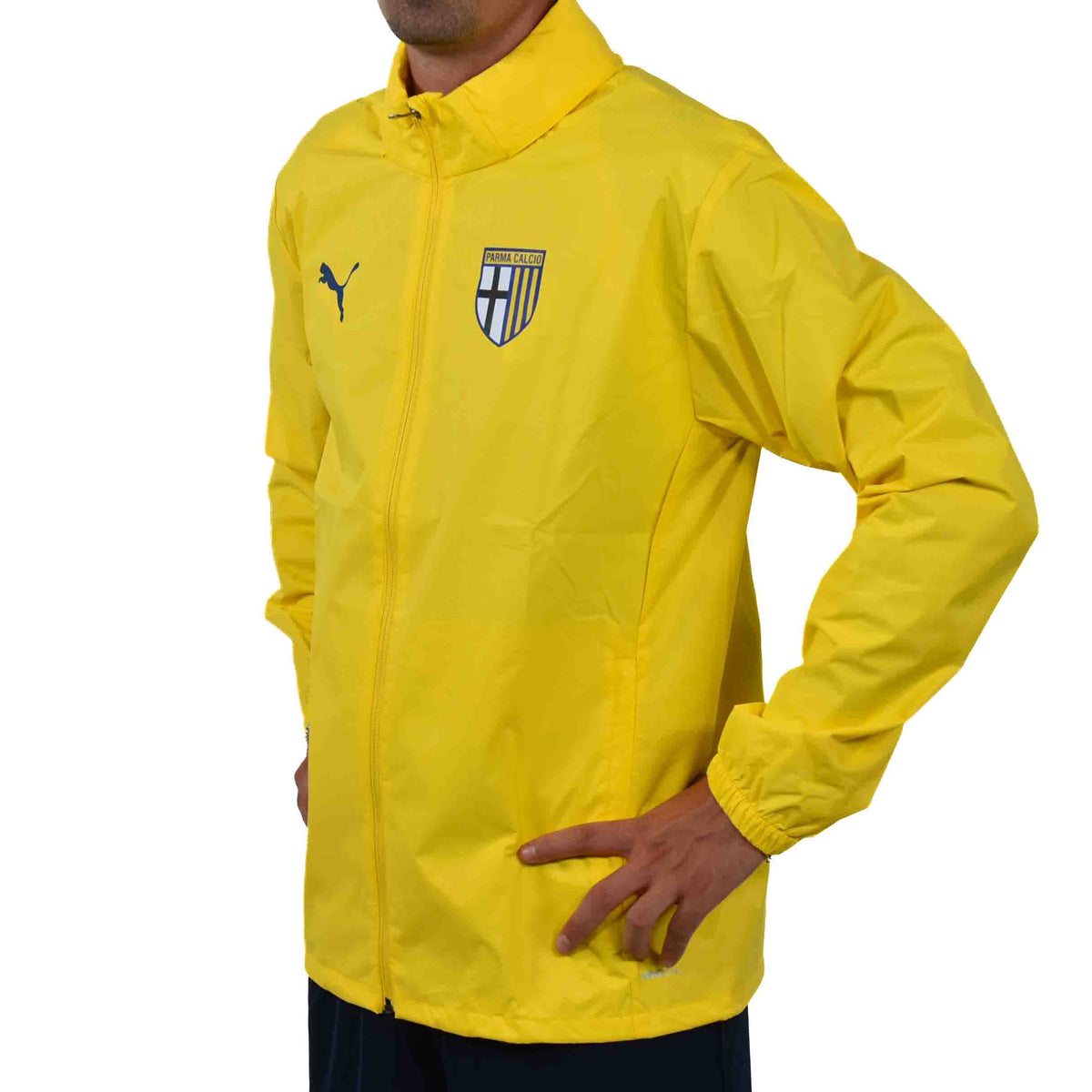 Giubbino Training Antipioggia Faster Yellow-Clyde Royal - Parma Calcio