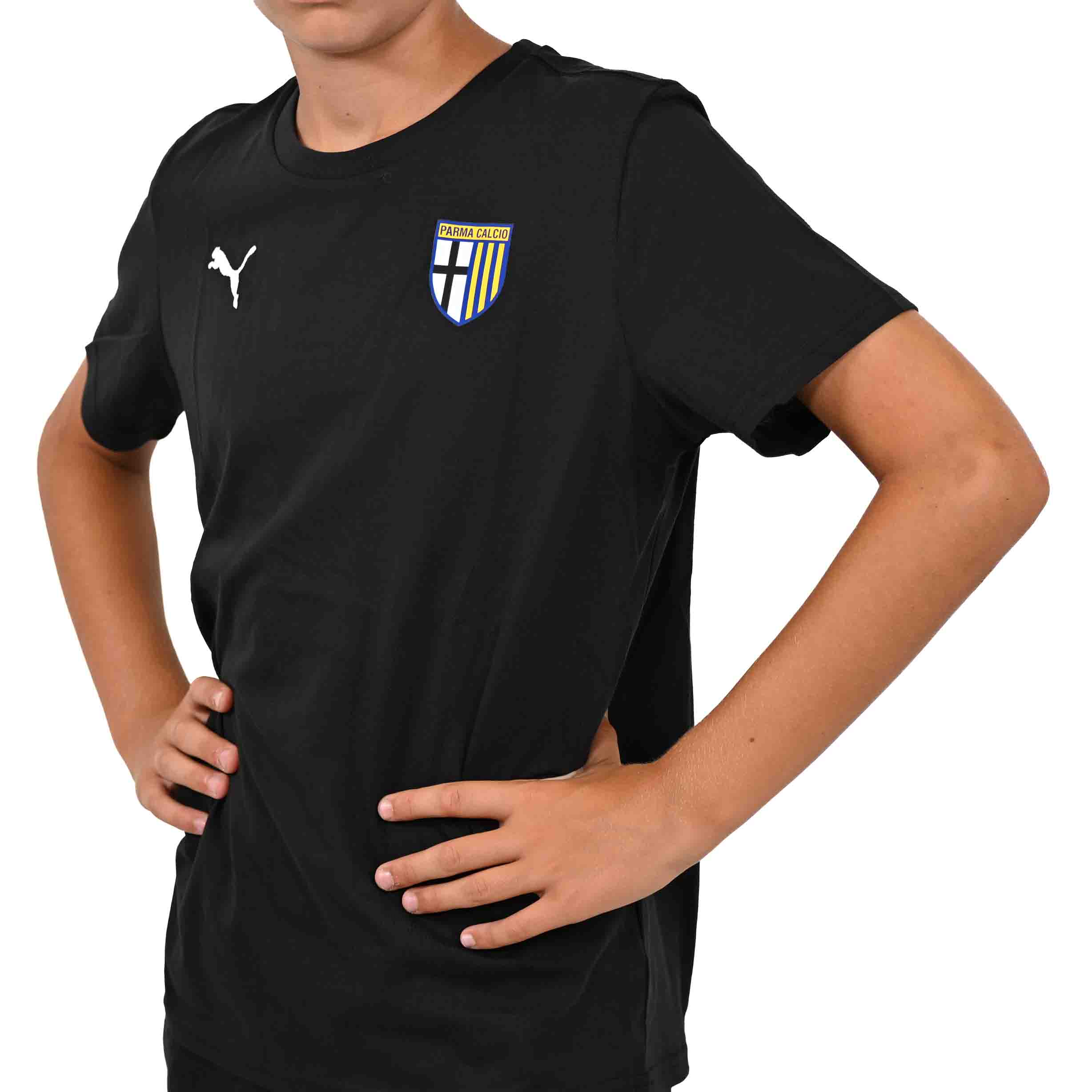 T-Shirt Casuals Junior Nera- Parma Calcio