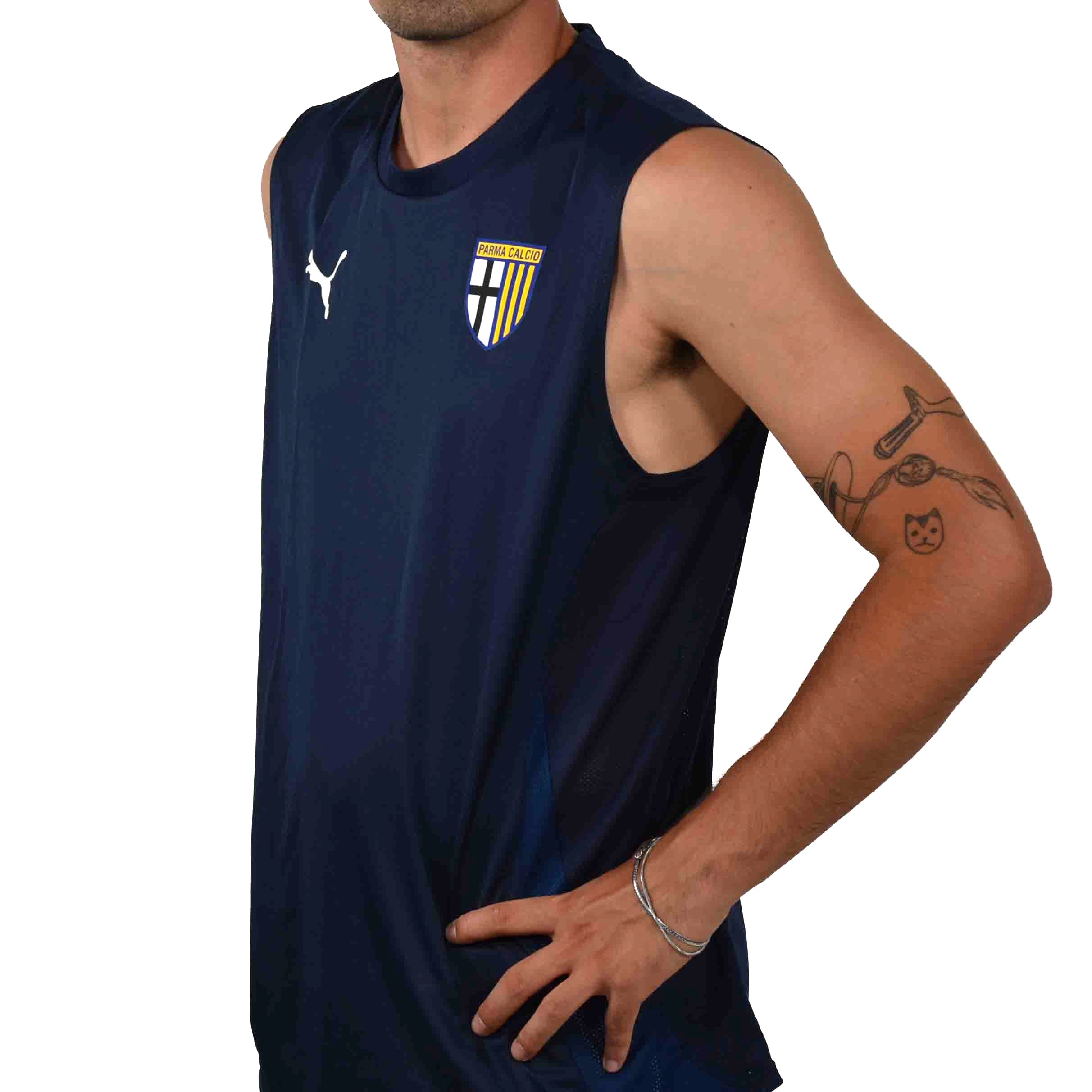 Canotta Training Blu Navy - Parma Calcio