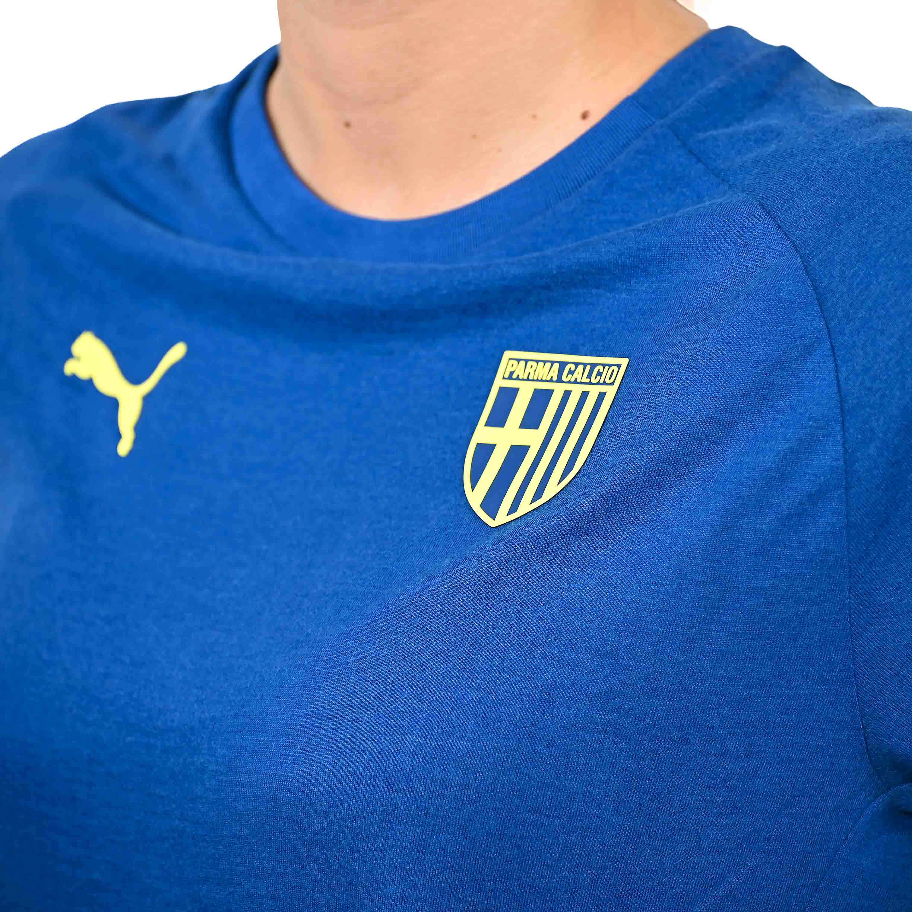 T-Shirt Woman EvoStripe Clyde Royal-Lemon Crush - Parma Calcio