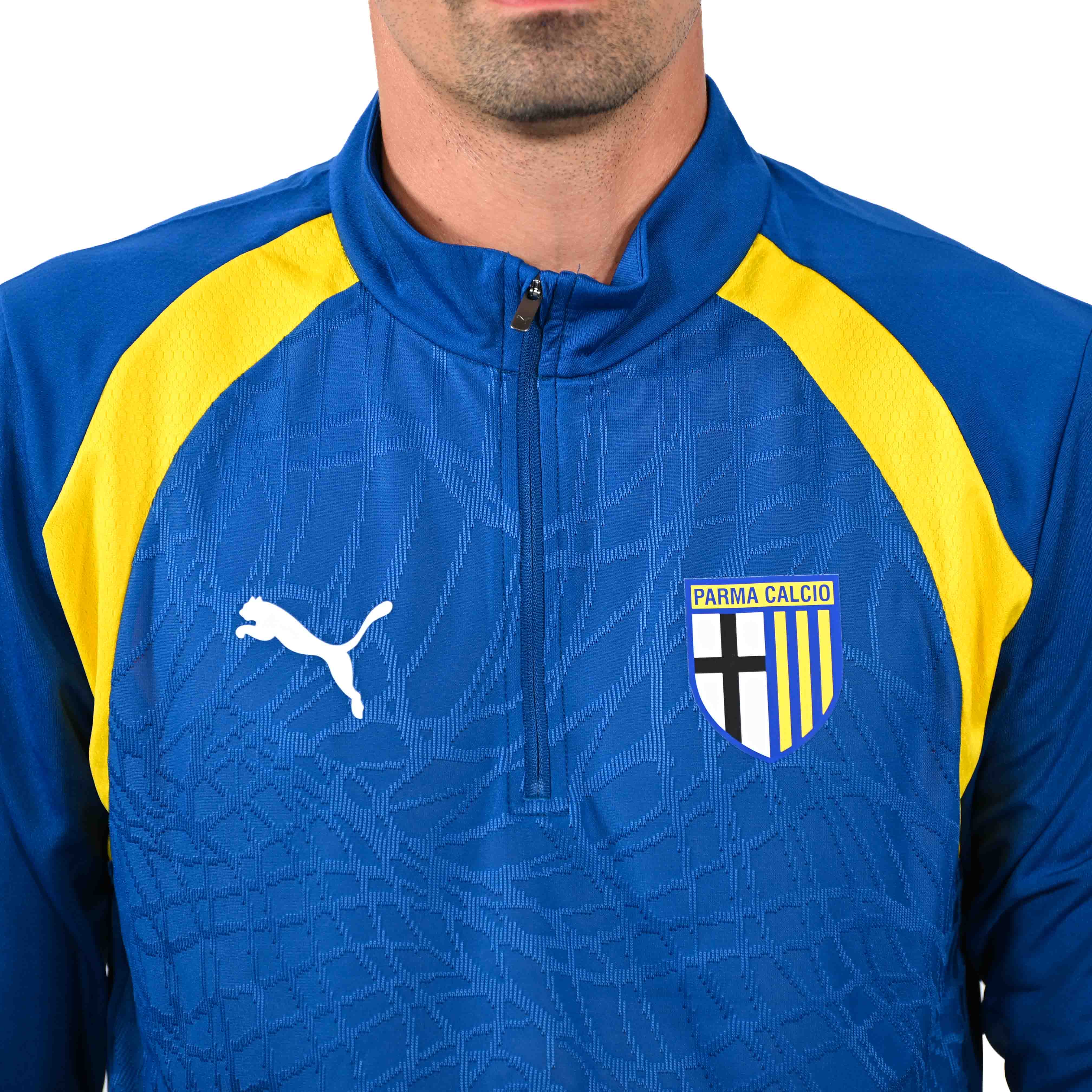Felpa 1/4 Zip Training Clyde Royal - Faster Yellow - Parma Calcio