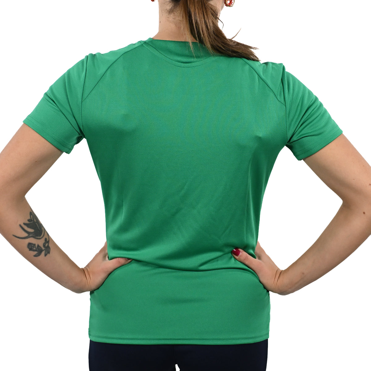 Woman Green Sport Training Shirt - Parma Calcio