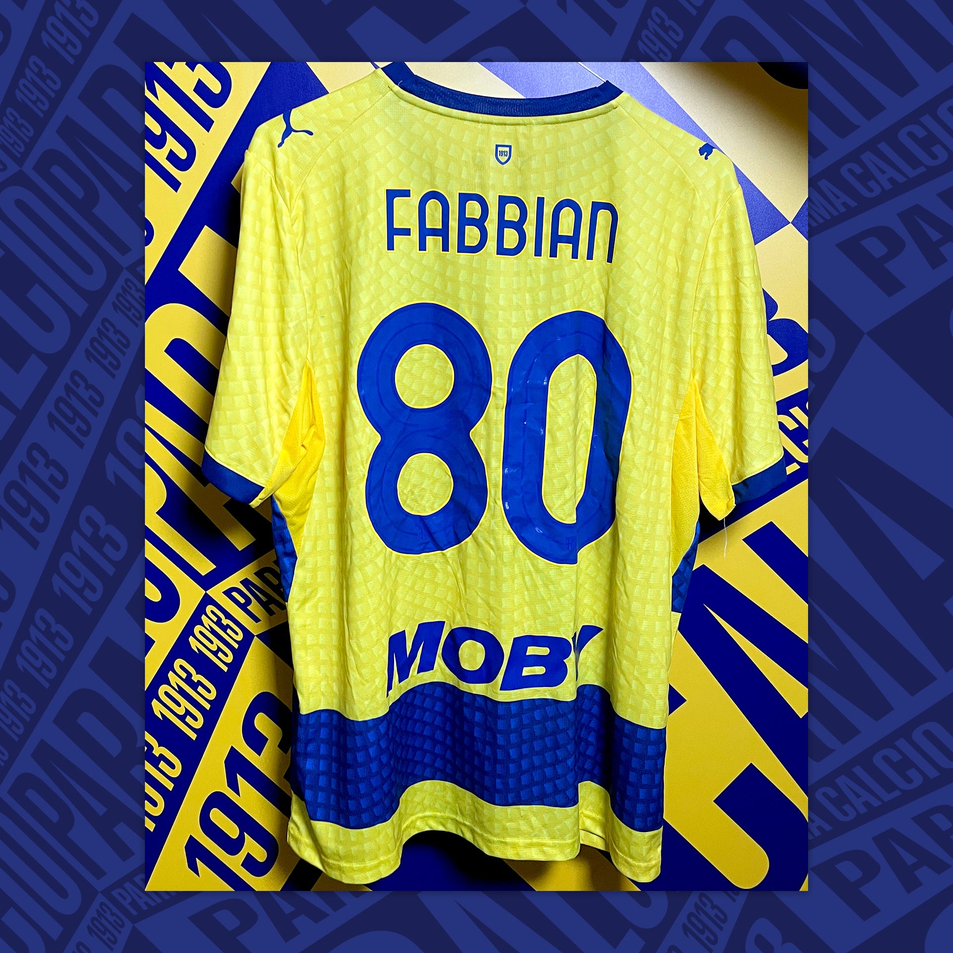 Match Worn by Fabbian 80 Parma - Cremonese 01/09/2026