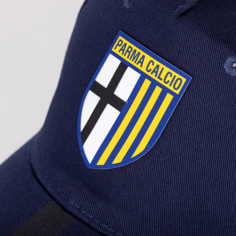 Cappello blu con dettaglio logo Parma Calcio