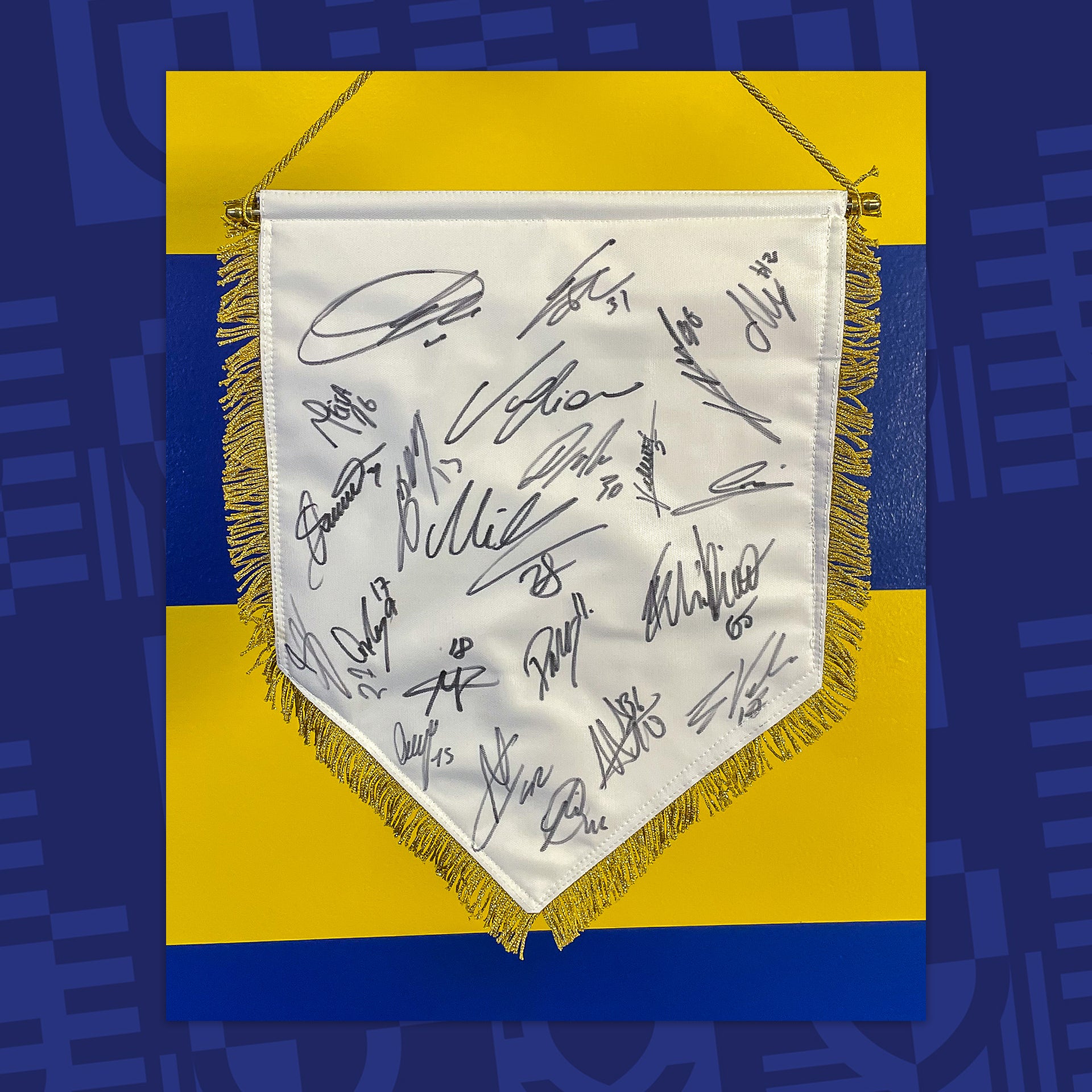 パルマ - ユベントス 2025年4月23日 サイン入りペナント