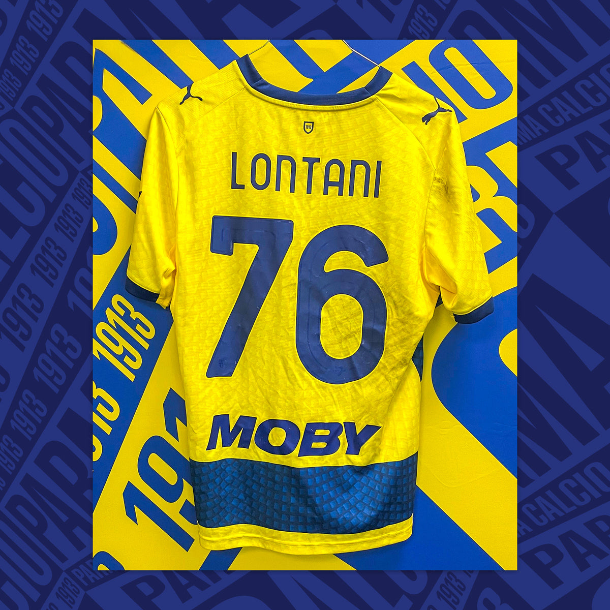 Match Worn by Lontani 76 Como - Parma 14/09/2026