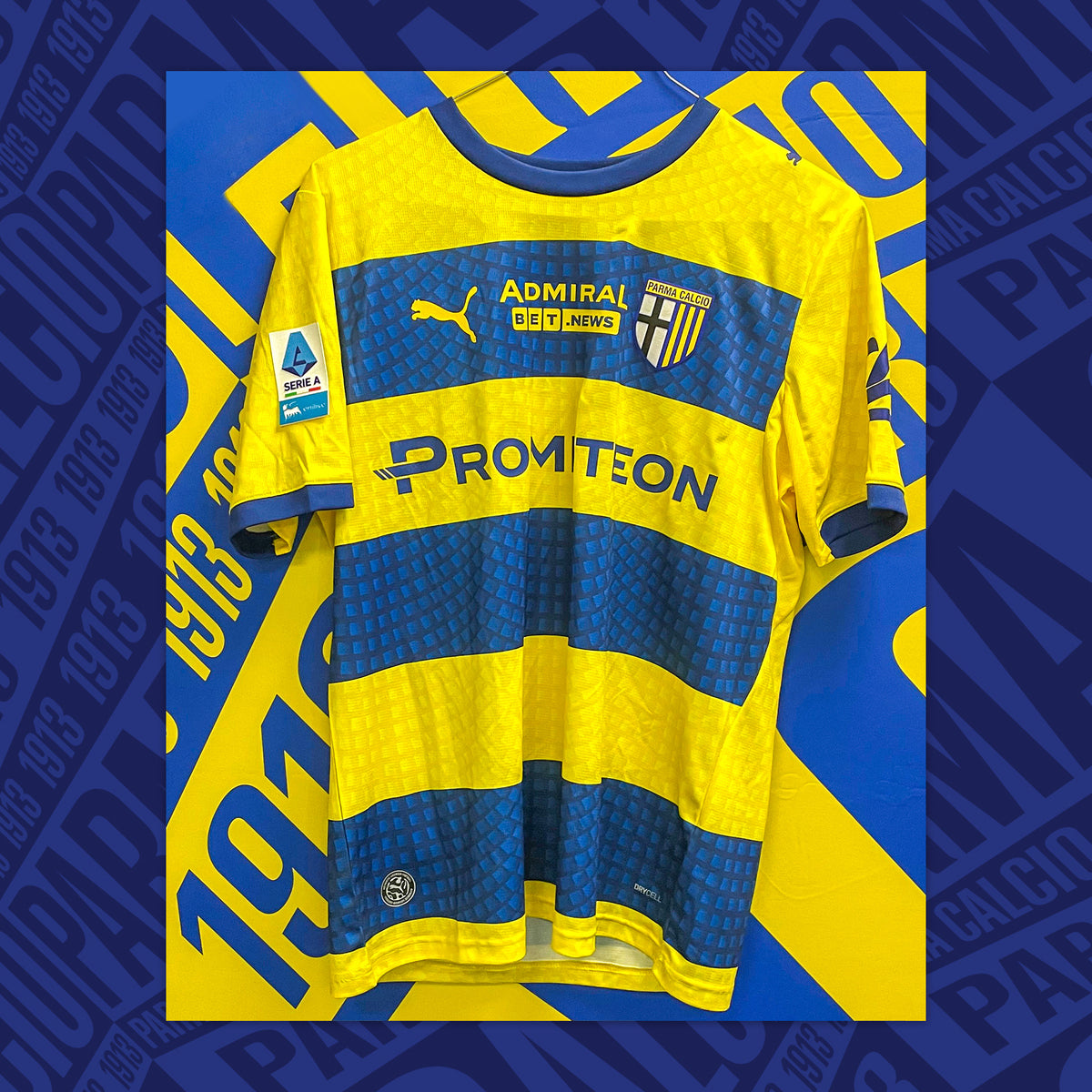 Match Worn by Lontani 76 Como - Parma 14/09/2026