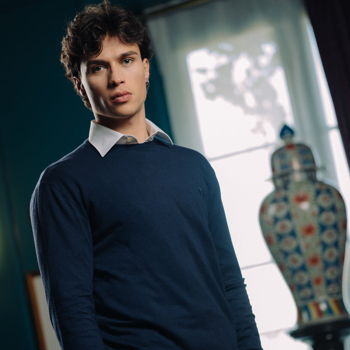 Girocollo Blu Montezemolo x Parma Calcio