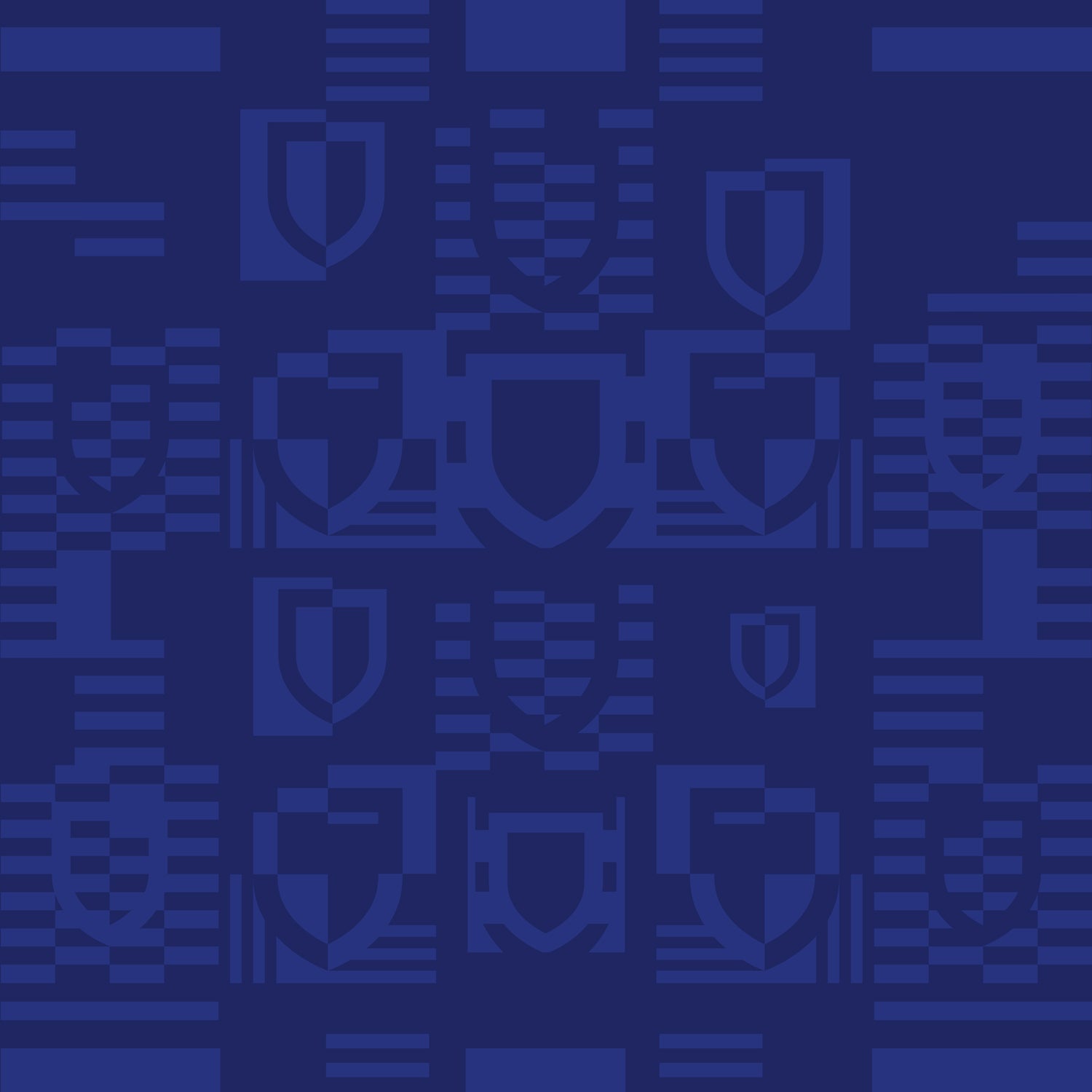 Immagine di sfondo blu con texture scudo tono su tono Parma Calcio