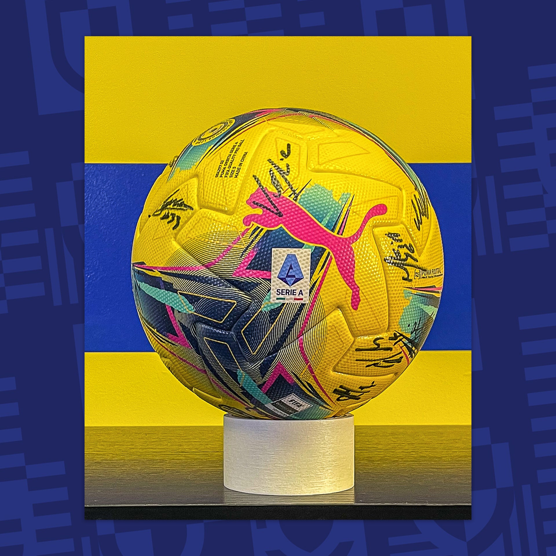 Pallone gara firmato 2024/25 versione invernale