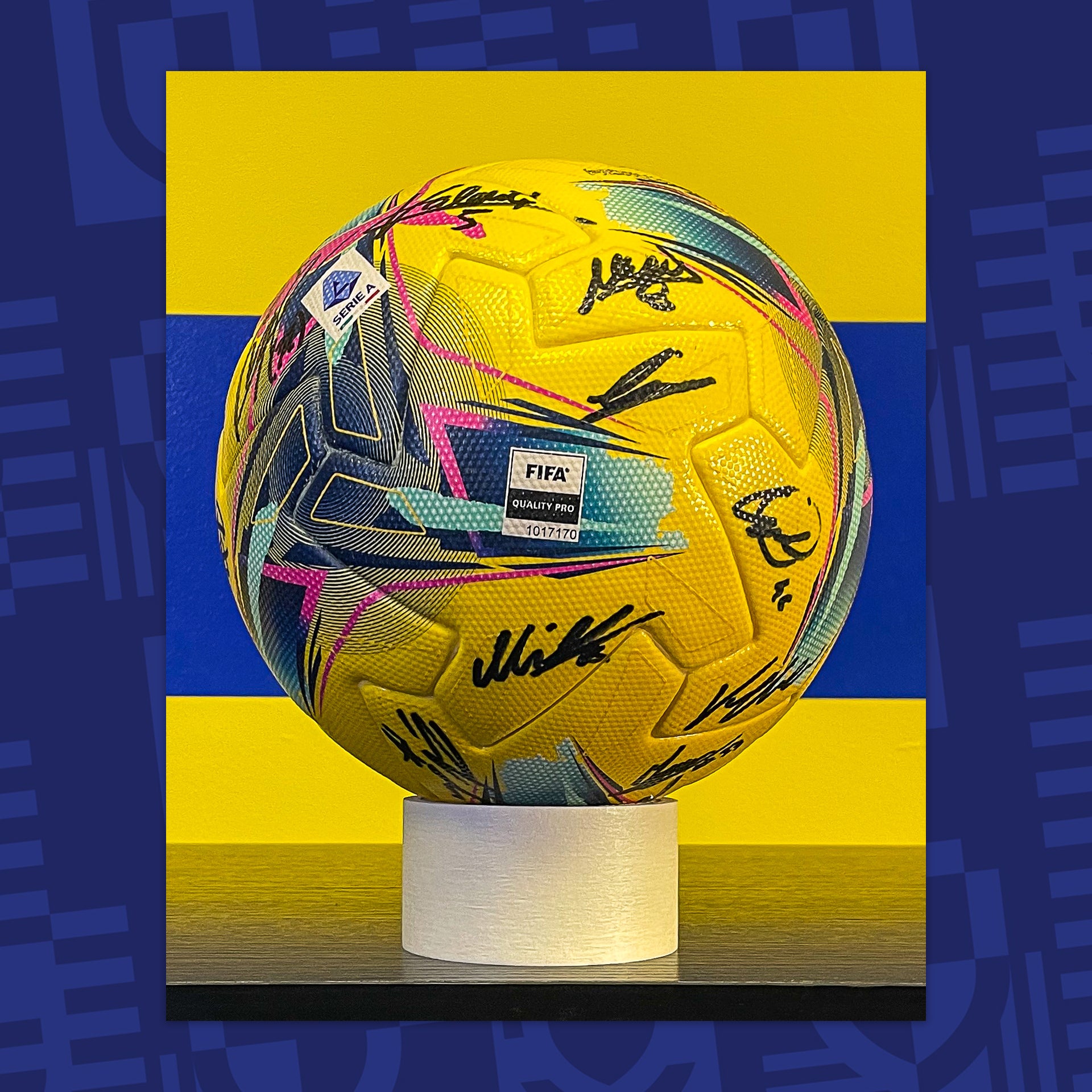 Pallone gara firmato 2024/25 versione invernale