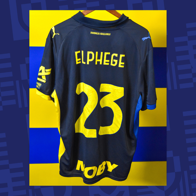 Match Worn by Elphege 23 Parma - Napoli 12/04/2026