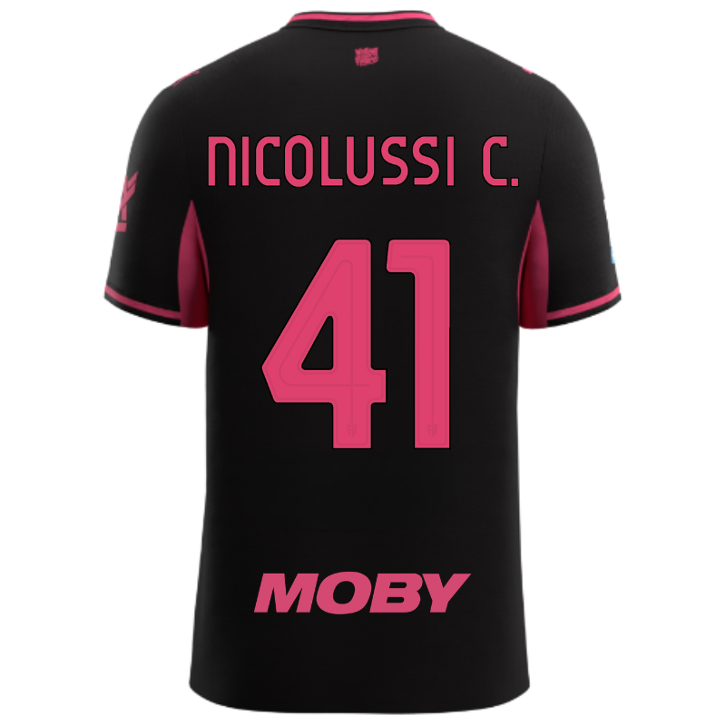パルマ・ calcio 試合用サードユニフォーム 26/27 ニコルッシ サイズM（足首周り41）