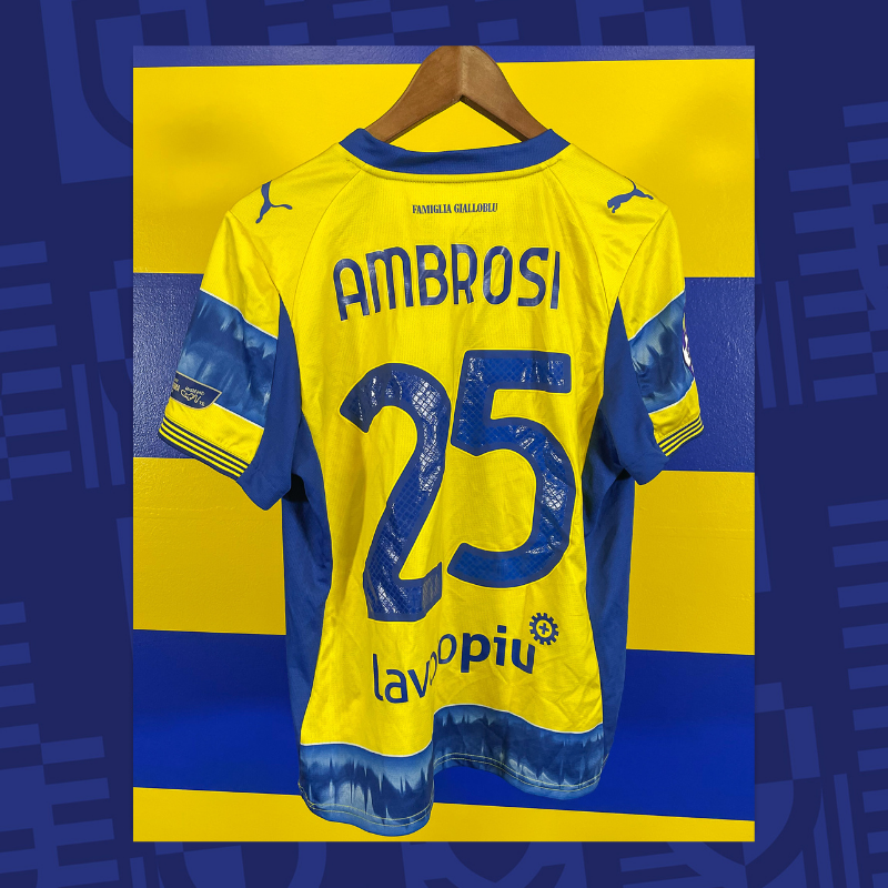 Match Worn by Ambrosi 25 Lazio W. - Parma 14/12/2025