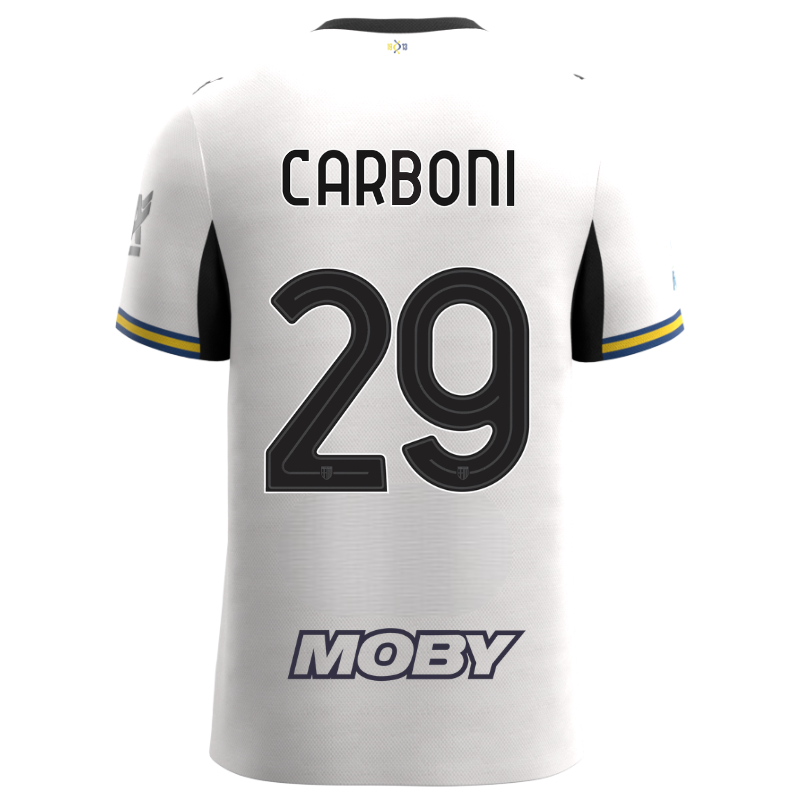 Parma Calcio Home Match Jersey 26/27 Carboni 29