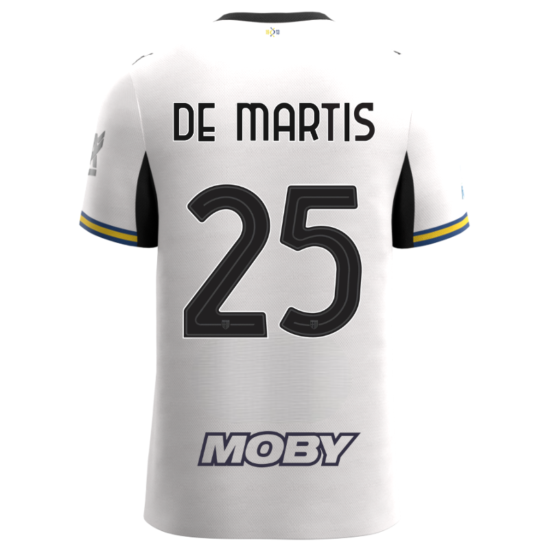Parma Calcio 26/27 Home Match Jersey De Martis 25