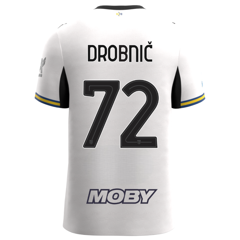 Parma Calcio 26/27 Home Match Jersey Drobnič 72