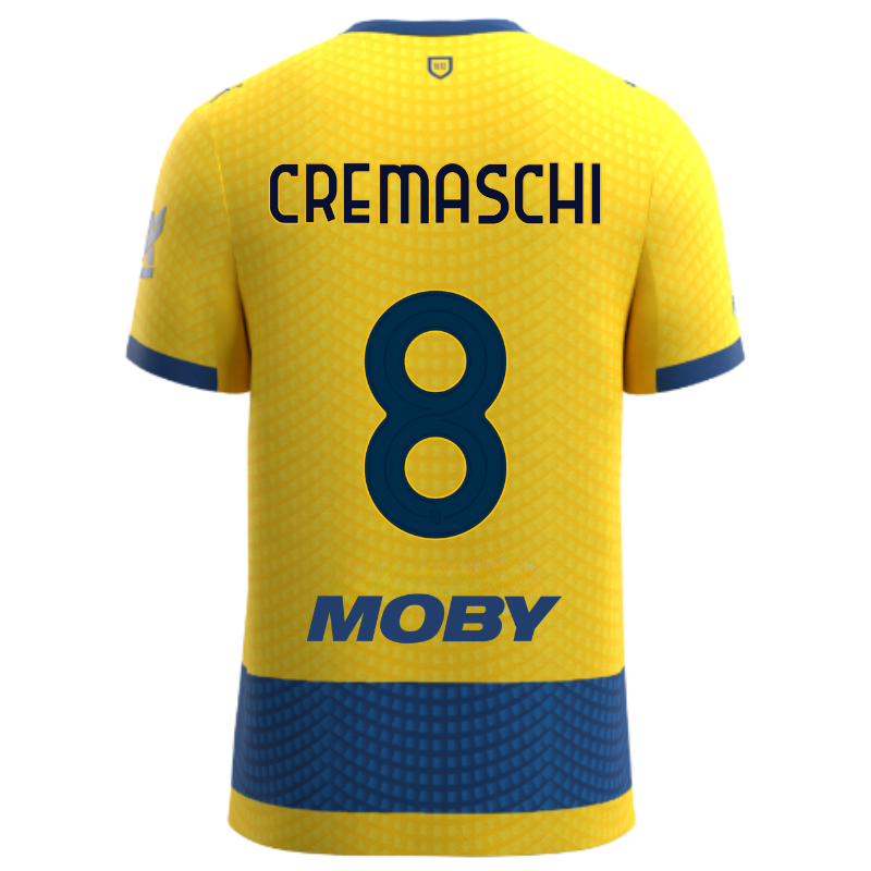 Parma Calcio 26/27 Away Match Jersey Cremaschi 8