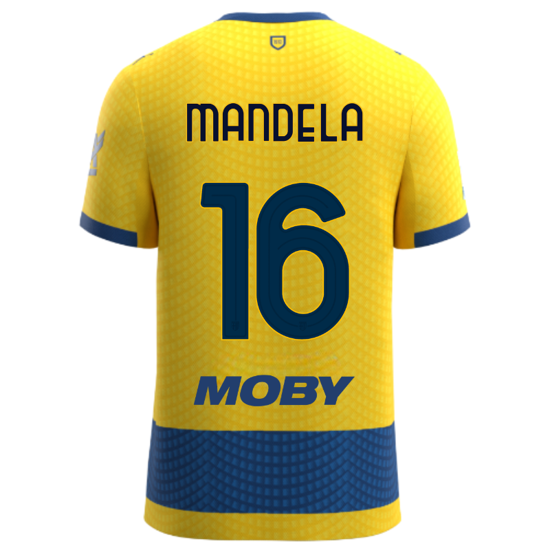 Parma Calcio 26/27 Away Match Jersey Mandela 16