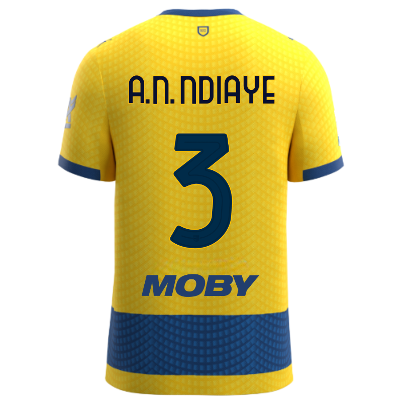 Parma Calcio 26/27 Away Match Jersey Ndiaye 3