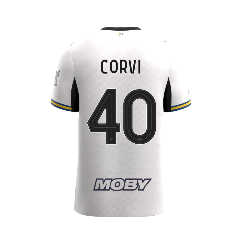 Parma Calcio 26/27 Junior Home Match Jersey Corvi 40