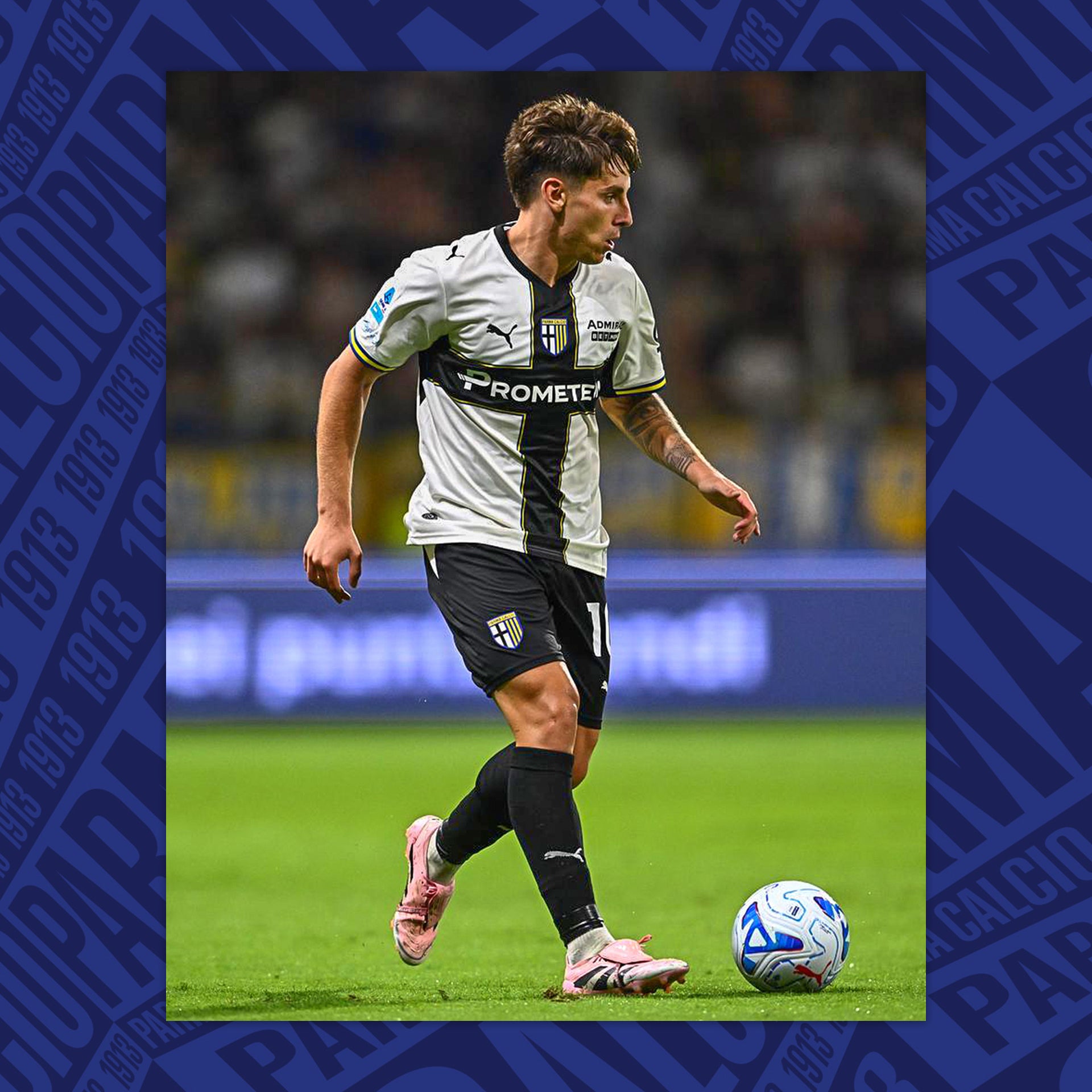 Match Worn by Bernabé 10 Parma - Cagliari 22/08/2026