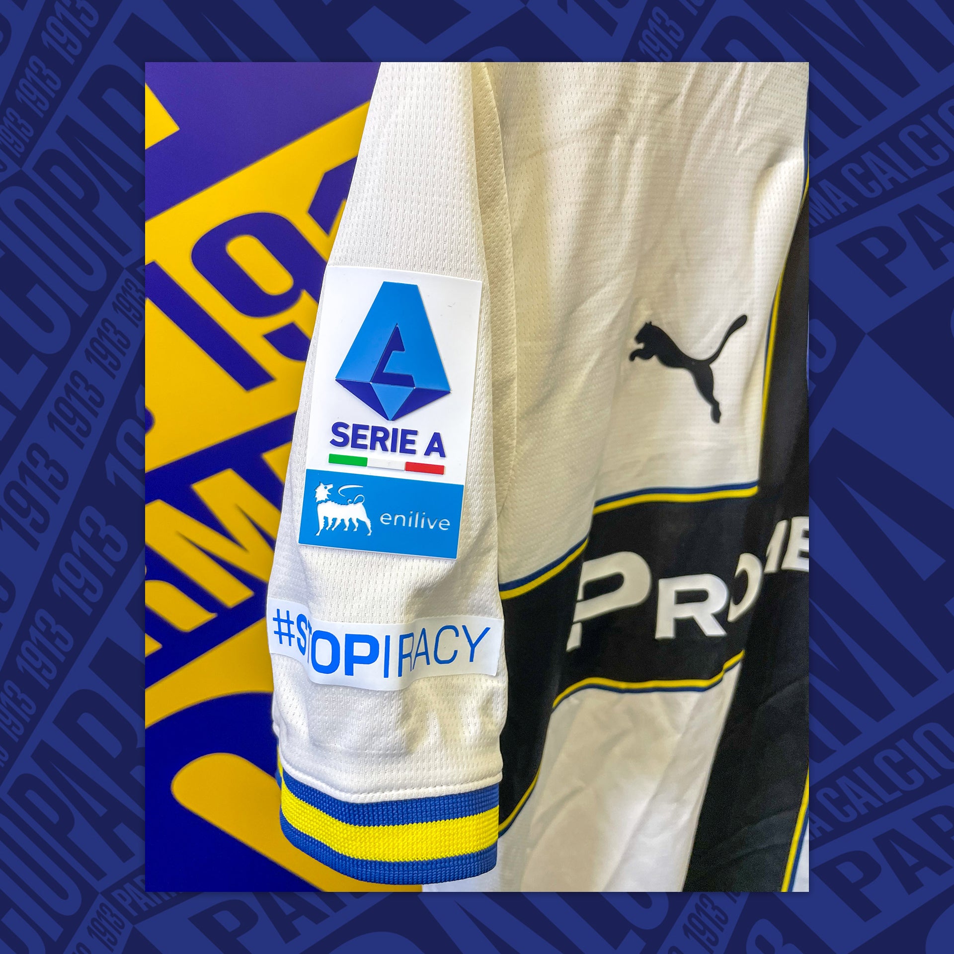 Match Worn by Bernabé 10 Parma - Cagliari 22/08/2026