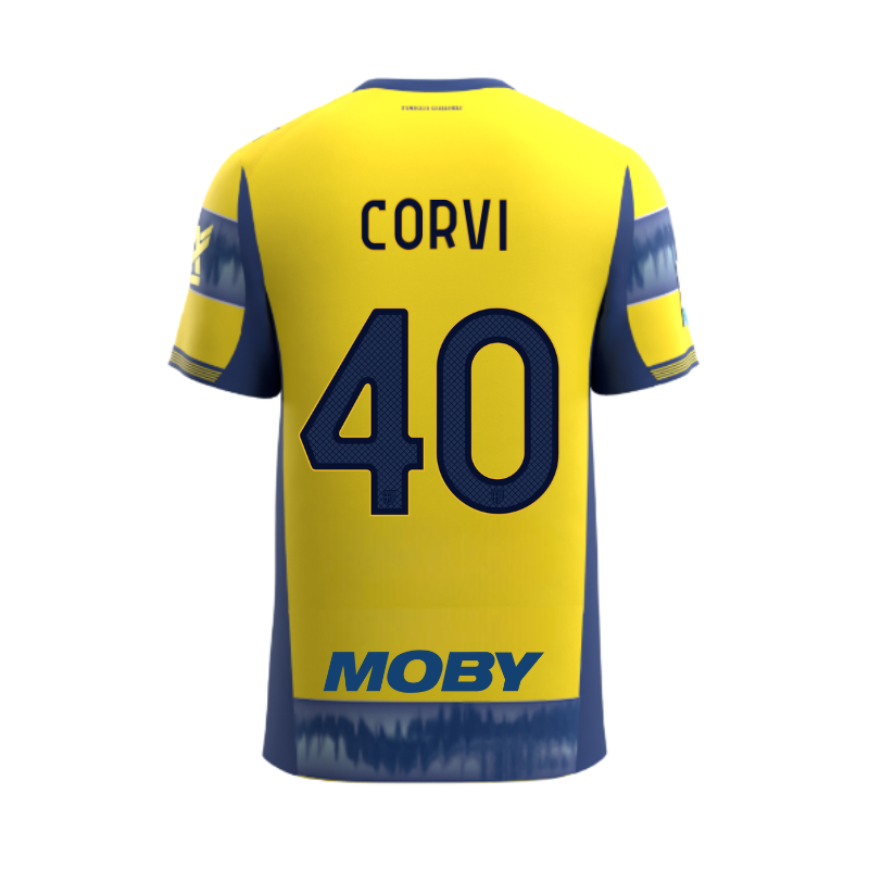 Maglia Junior Gara Parma Calcio Away 25/26 Corvi 40