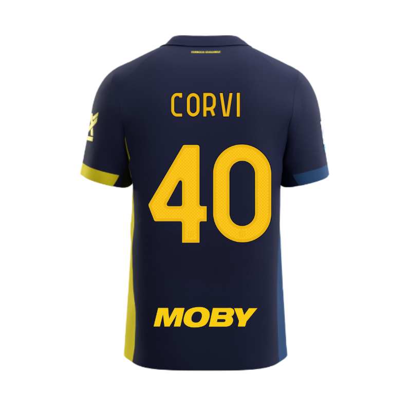 Maglia Junior Gara Parma Calcio Fourth 25/26 Corvi 40