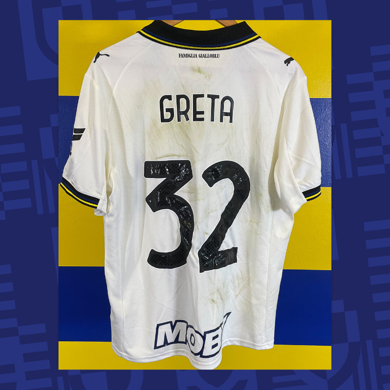 Match Worn by Cutrone 32 Hellas Verona - Parma 23/11/2025