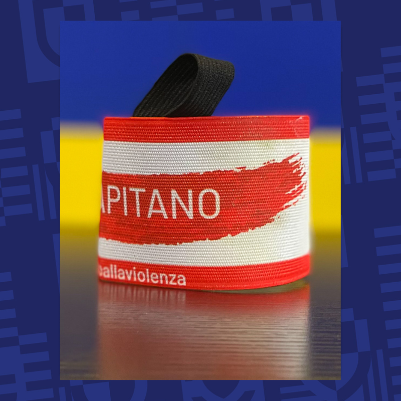 Captain's Armband "A Red for Violence" Hellas Verona - Parma 23/11/2025