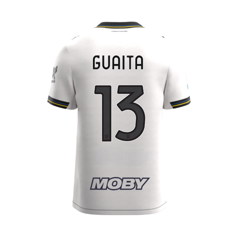 Junior Home Match Jersey Parma Calcio 25/26 Guaita 13