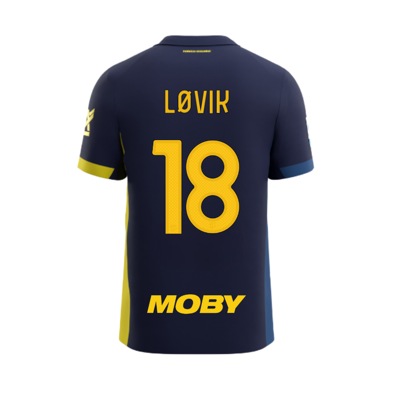 Maglia Junior Gara Parma Calcio Fourth 25/26 Løvik 18